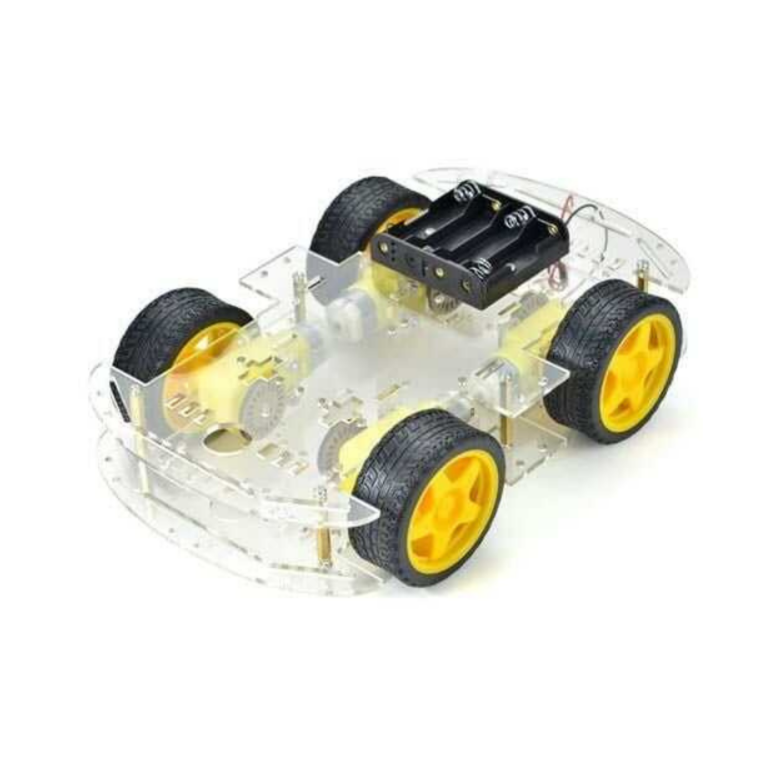 4WD Şase Kiti - Robot Araba Platformu
