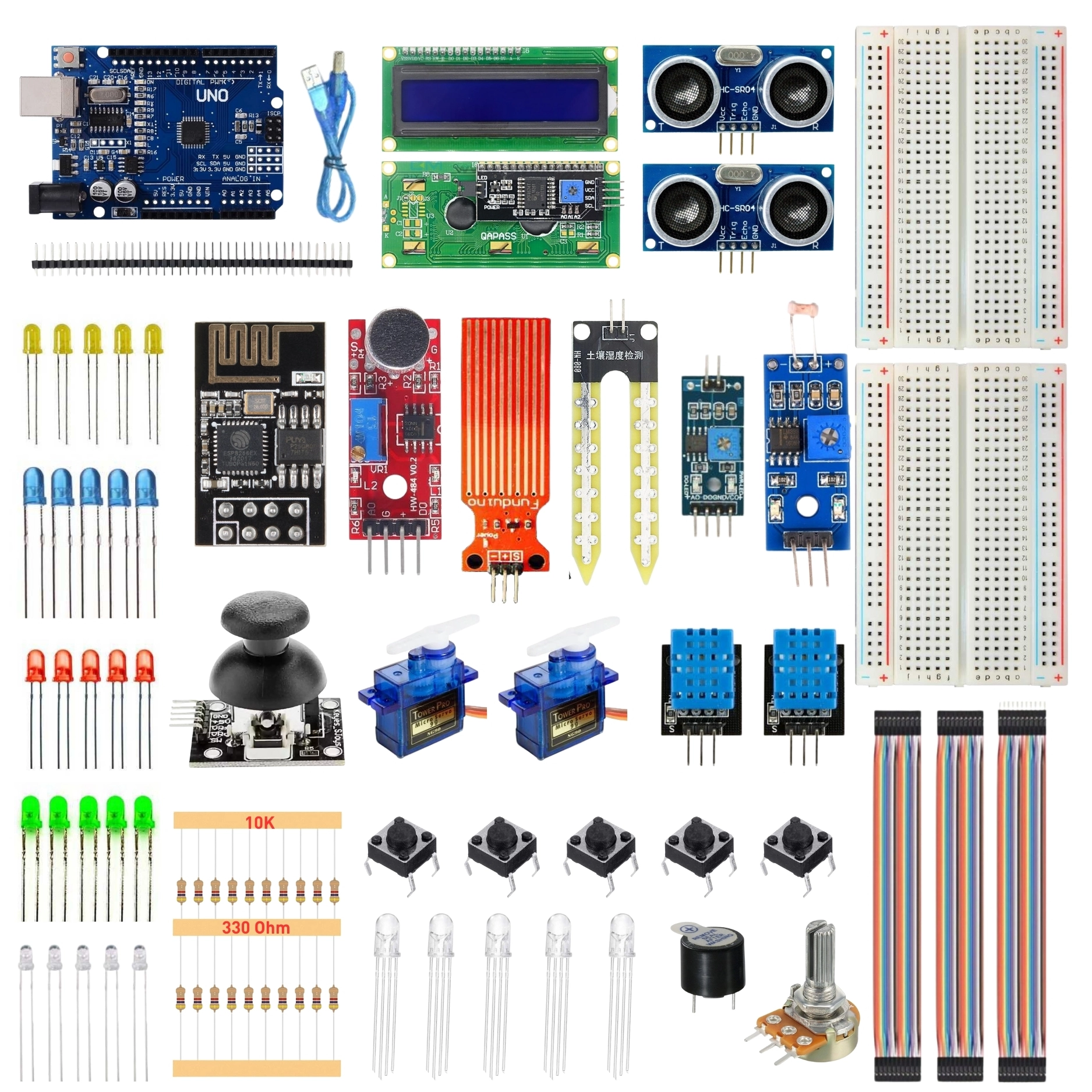 27 Parça 194 Adet Arduino Eğitim Seti