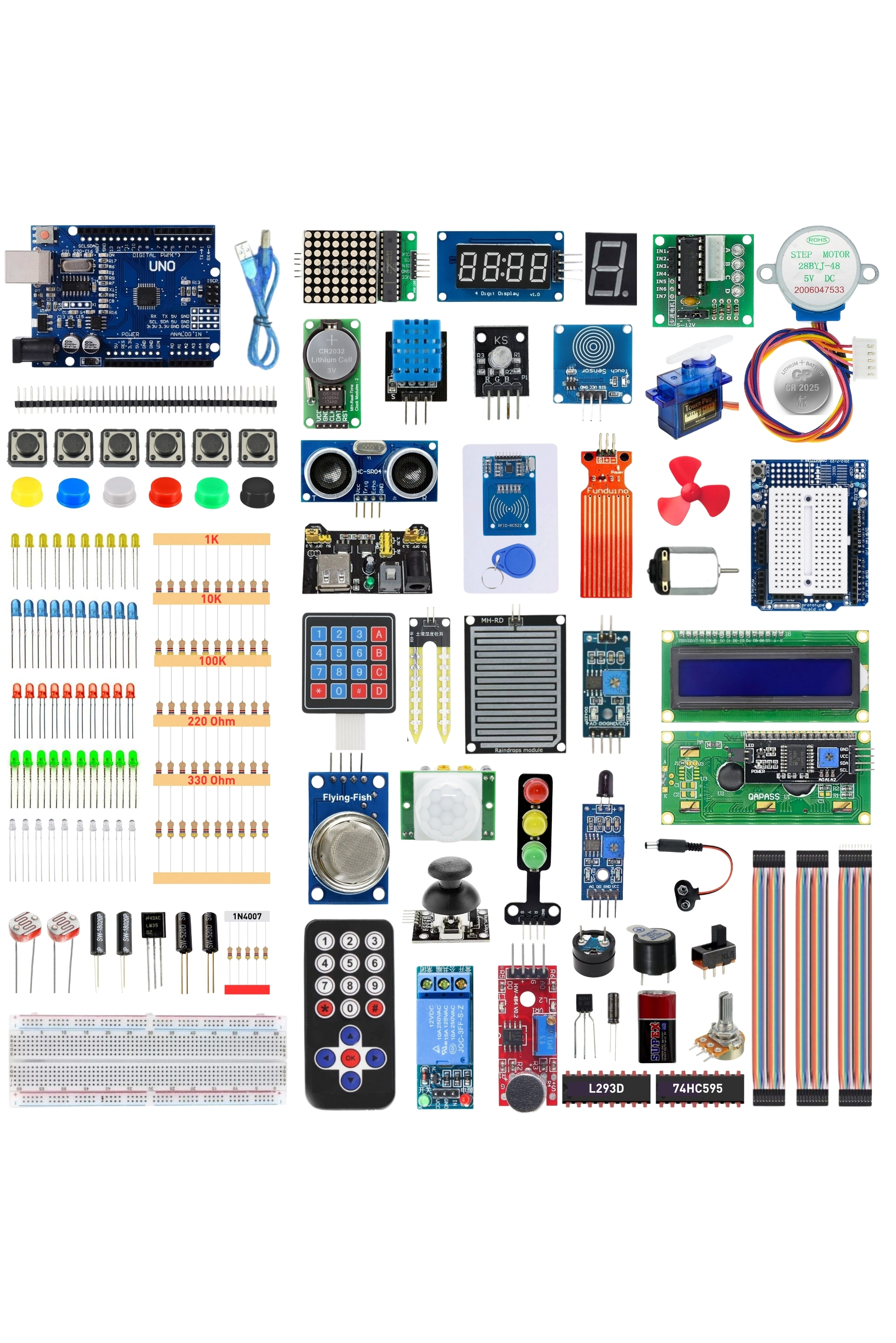 Arduino Set 292 Parça Full Başlangıç Seti