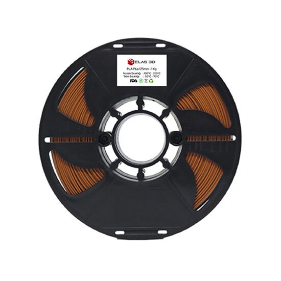 Kahverengi PLA Plus Filament 1 kg
