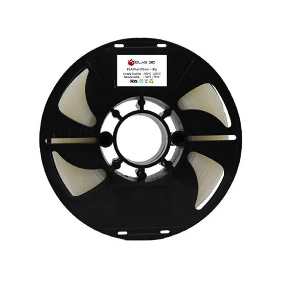 Şeffaf PLA Plus Filament 1 kg