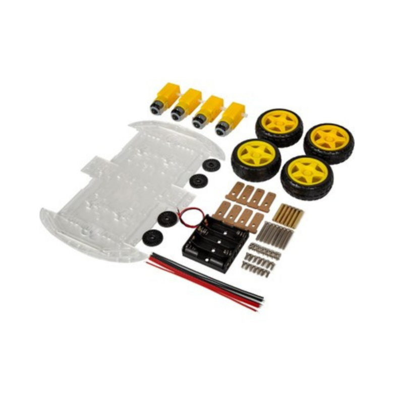 4WD Şase Kiti - Robot Araba Platformu