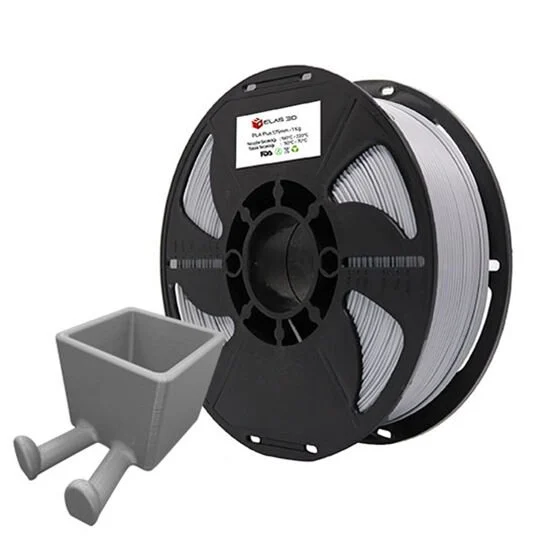 Gümüş Gri PLA Plus Filament 1 kg
