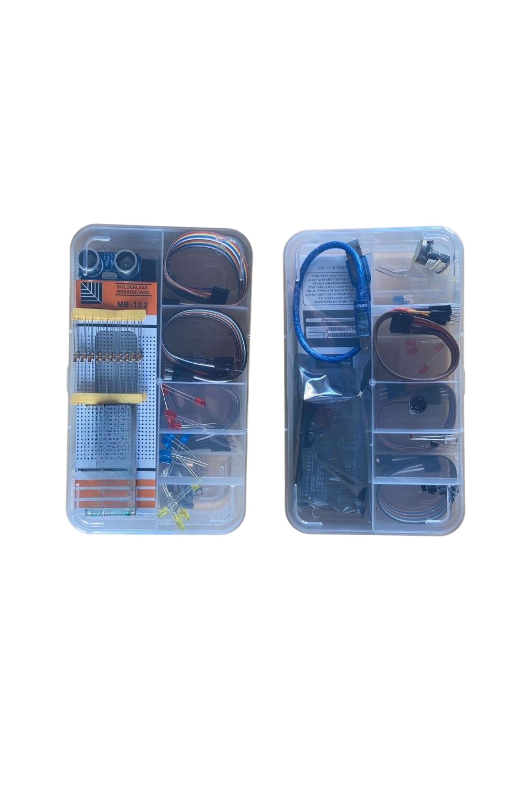 Arduino 147 Parça Ekonomik Başlangıç Seti ( Malzeme Kutulu )