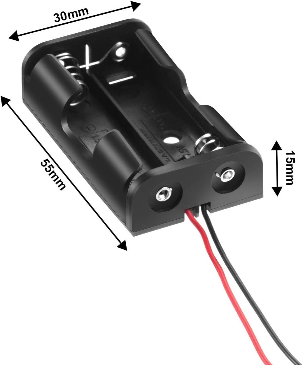 2’li AA Pil Yatağı - Pil Kutusu - Pil Yuvası