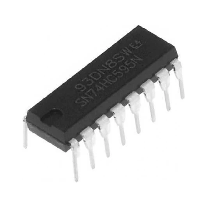 74HC595 DIP-16 Shift Register Entegresi