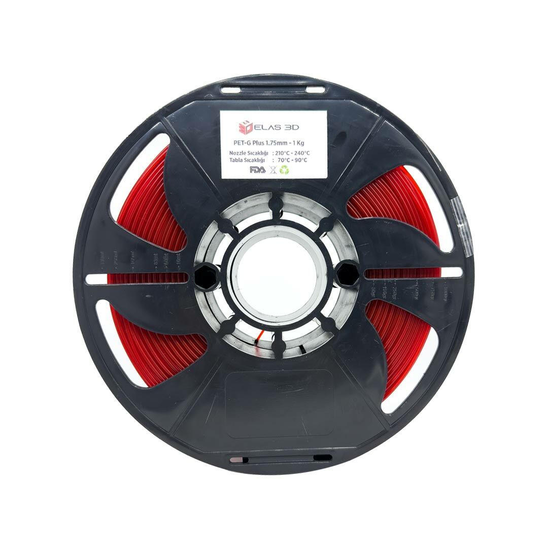 Kırmızı PLA Plus Filament 1 kg