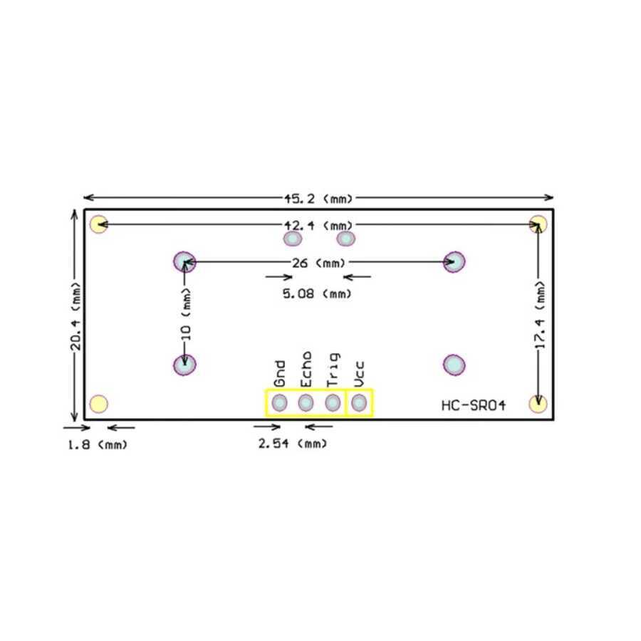 HC-SR04 Ultrasonik Mesafe Sensörü