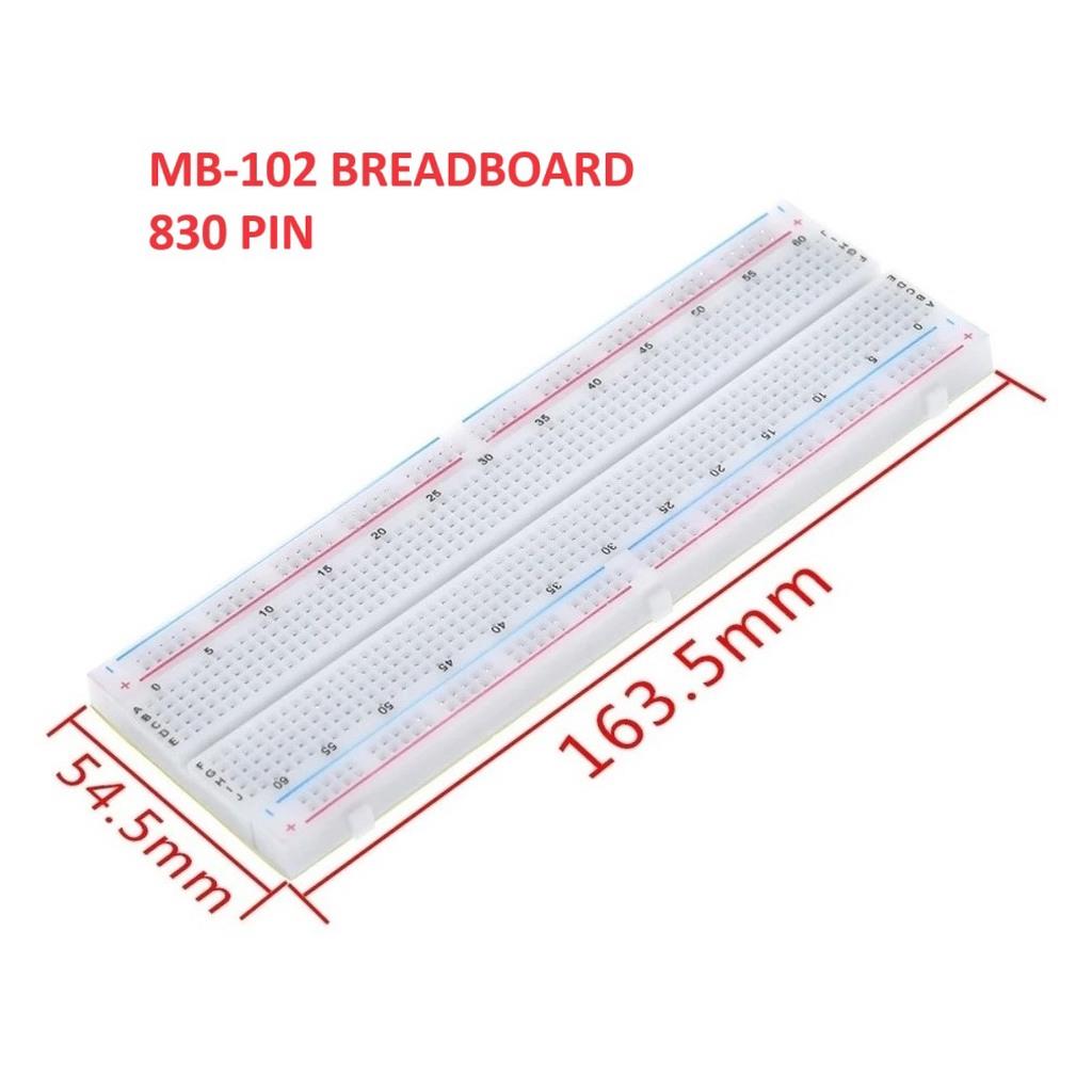 Büyük Boy Breadboard ( 830 Pin )