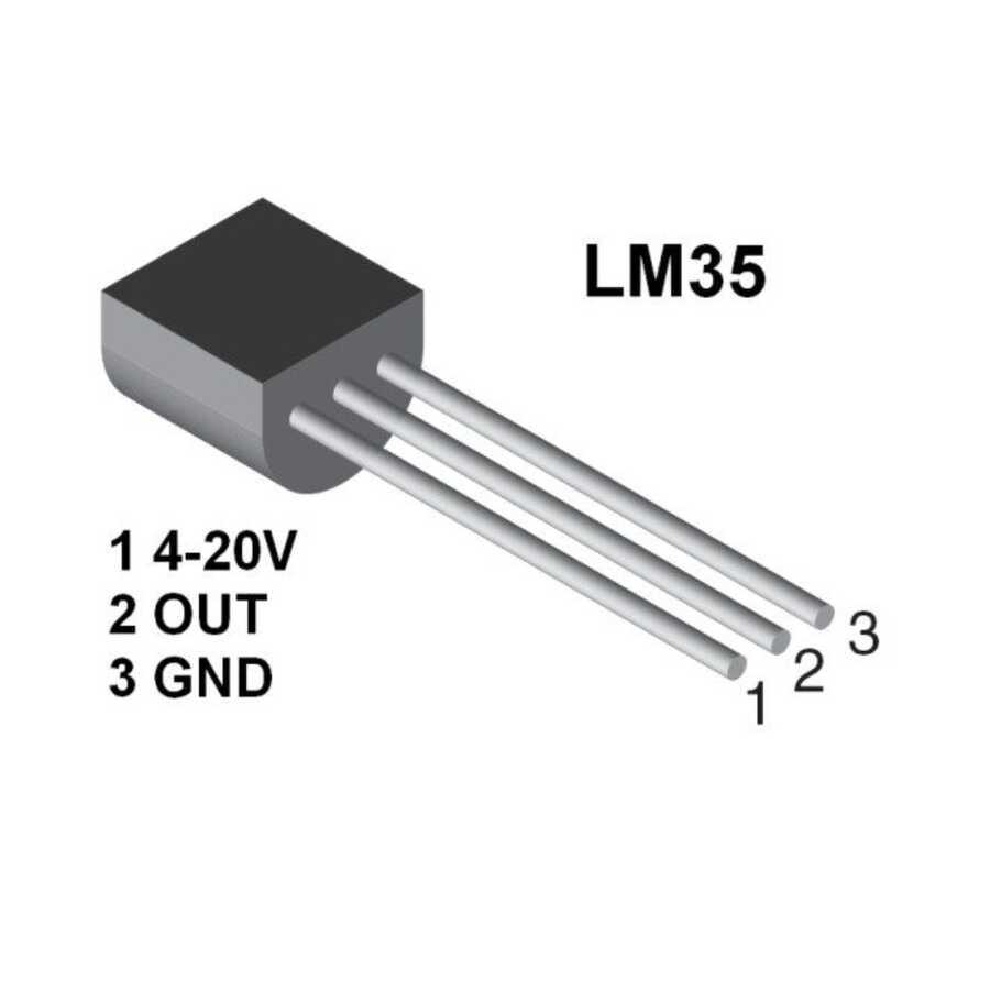 LM35 Sıcaklık Sensörü