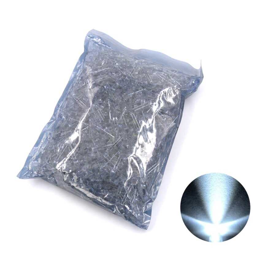 5mm Beyaz Led - 1000 adet