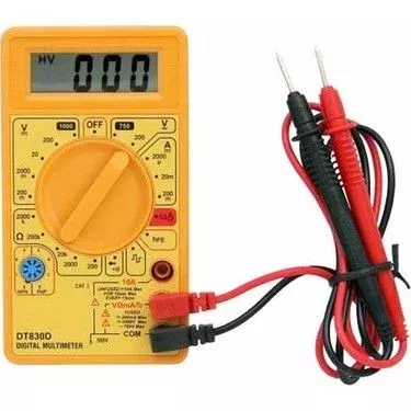 Dijital Avometre Multimetre DT-830D ( Pilli )