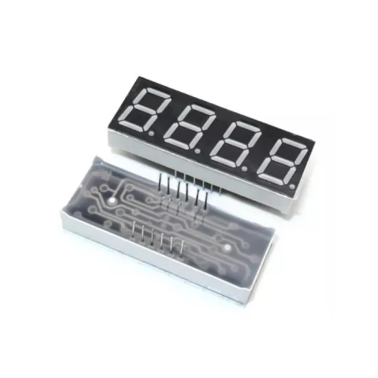 14 mm 4’lü 7 Segment Display