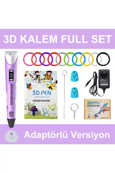 3D Kalem Full Set