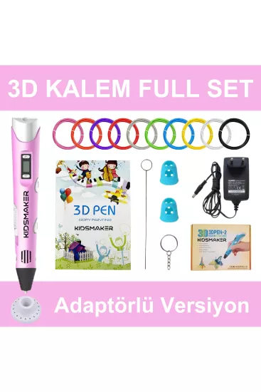 3D Kalem Full Set