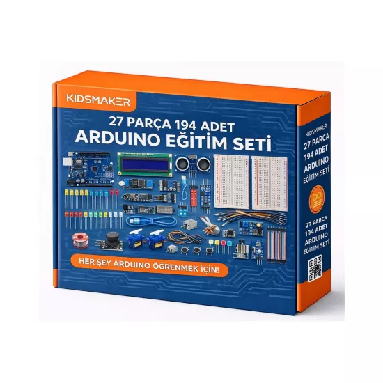 27 Parça 194 Adet Arduino Eğitim Seti
