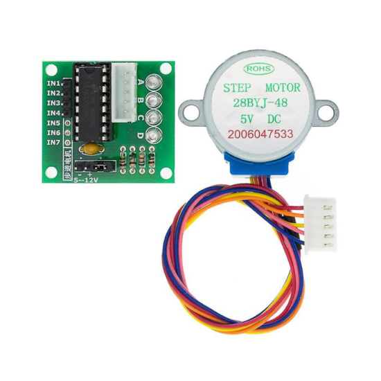 28BYJ-48 Step Motor ve ULN2003 Step Motor Sürücüsü