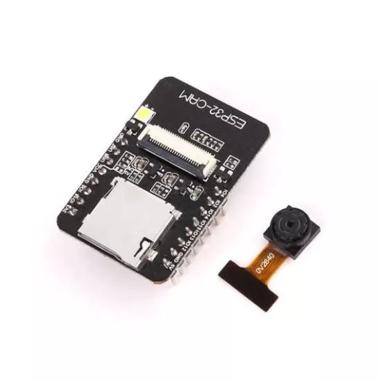 ESP32-CAM WiFi Bluetooth Geliştirme Kartı + OV2640 Kamera Modül