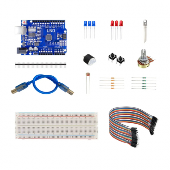 Arduino Uno 55 Parça Ekonomik Başlangıç Seti