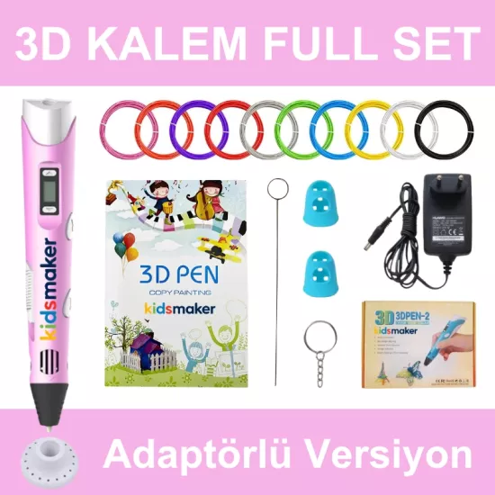 3D Kalem Full Set