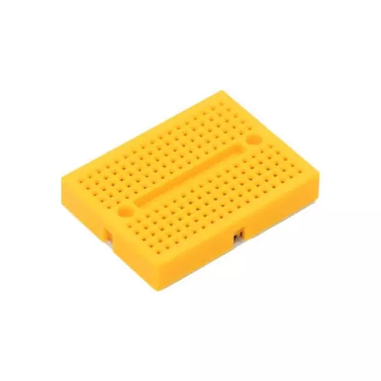 Sarı Mini Breadboard 170 Noktalı