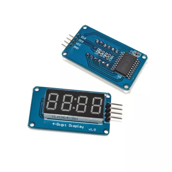 TM1637 Modüllü 4 Digit 7 Segment Display