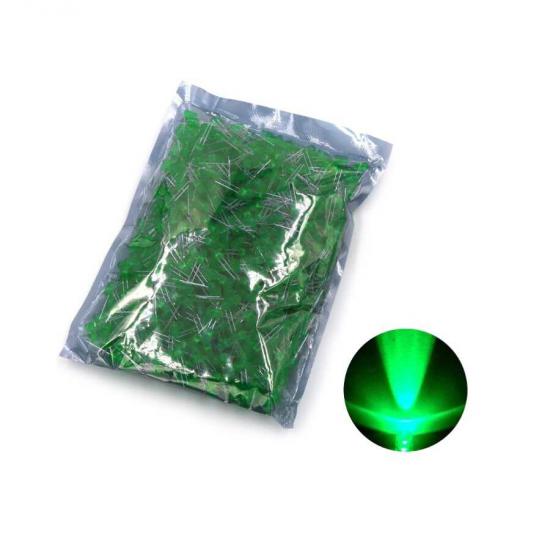 5mm Yeşil Led - 1000 adet