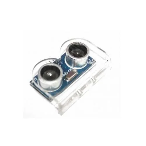 HC-SR04 Ultrasonic Mesafe Sensörü Tutucu - Şeffaf